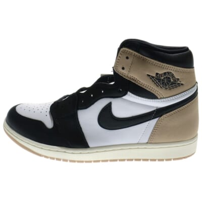 WMNS AIR JORDAN 1 RETRO HIGH OG Latte FD2596-021 ウィメンズ エアジョーダン1 ラテ ハイカットスニーカー シューズ ホワイト/ベージュ US12/29cm Sランク