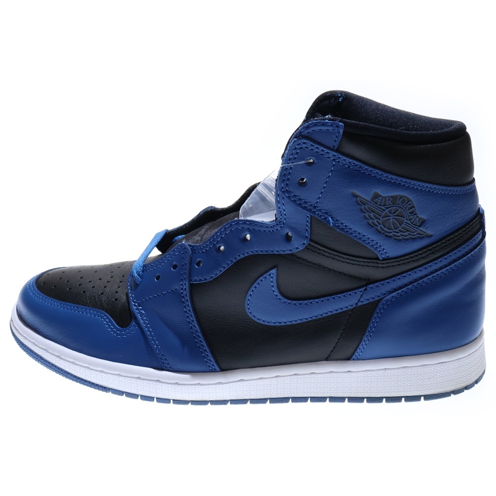 AIR JORDAN 1 RETRO HIGH OG DARK MARINA BLUE 555088-404 エアジョーダン1 レトロ ダークマリーナブルー ハイカットスニーカー ブラック/ブルー US10.5/28.5cm Aランク