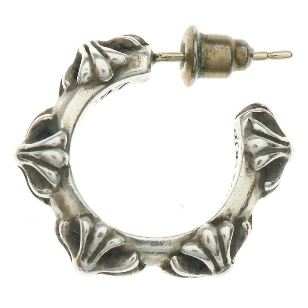 HOOP CROSS クロスバンド フープピアス シルバー BCA100 Bランク