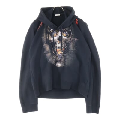 Vetements 18aw スカル 変形パーカー VETEMENTS 18AW 変形 スカルパーカー Archive VETEMENTS】変形ロゴ