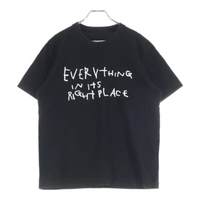 23SS Graphic Print T-Shirt グラフィック プリントTシャツ 半袖カットソー フロントデザイン ブラック 23-0629S Bランク