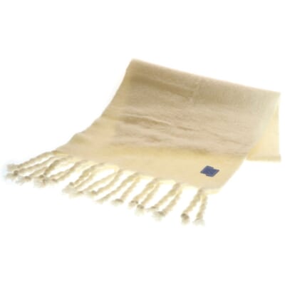 22AW Albert else muffler ウール BLAFWMF02OWF オフホワイト Bランク