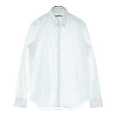 BROADCLOTH REGULAR COLLAR SHIRT 長袖シャツ ボタンダウンシャツ ホワイト JLS-03-03 Bランク