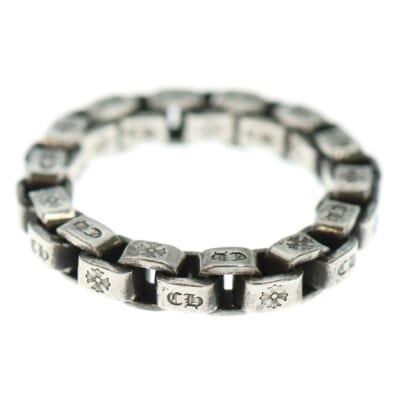 CH BOX CHAIN ボックスチェーン リング シルバー Bランク