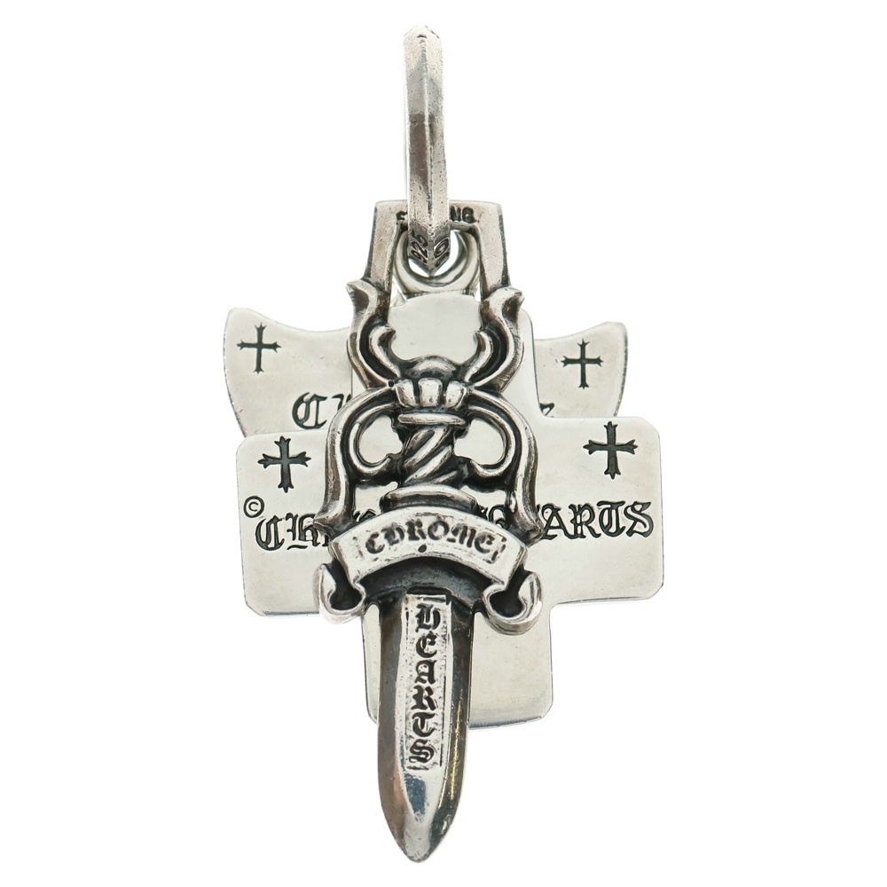 3TRINKETS WITH ORING 3トリンケッツ オーリング ネックレス ペンダント トップ シルバー Bランク