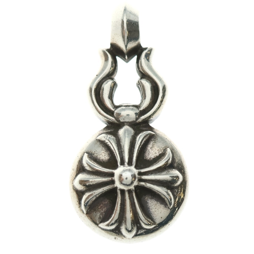 LARGE CROSS BALL ラージクロスボール ネックレストップ シルバー Bランク