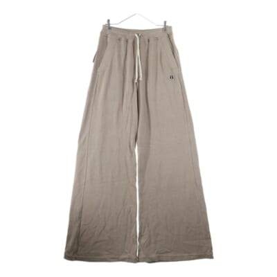 ×MONCLER モンクレール ロゴパッチ ベラバギーパンツ スウェットパンツ ブラウン J209N8H00002 Aランク