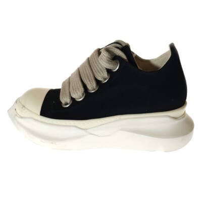 JUMBO LACES ABSTRACT LOW SNEAK ジャンボレース アブストラクト ローカットスニーカー ブラック/ホワイト Bランク