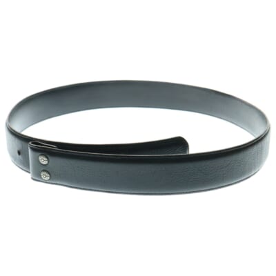 1.5 STRAP 1.5inch リベッツ レザーベルト ブラック Bランク