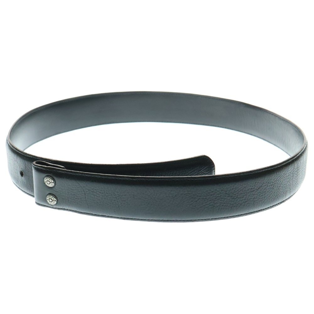 1.5 STRAP 1.5inch リベッツ レザーベルト ブラック Bランク