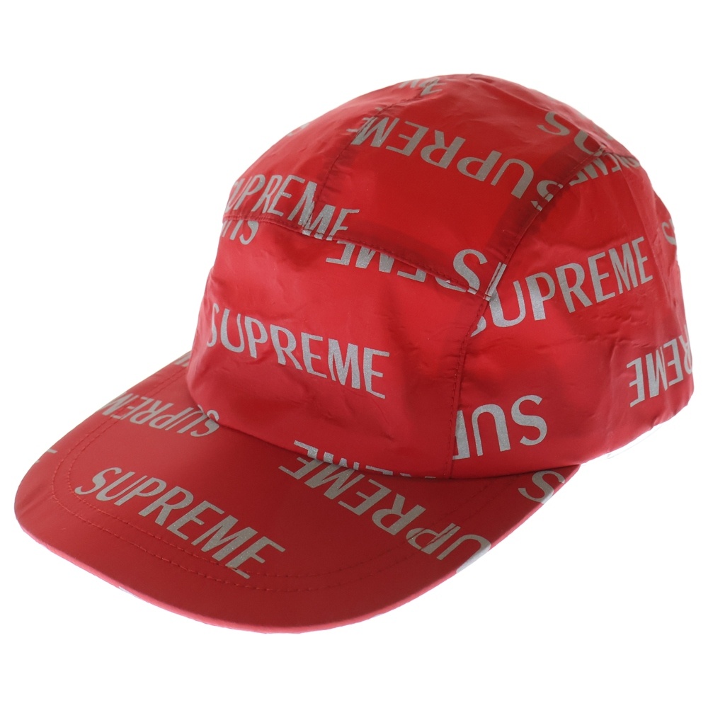 シュプリーム 16AW 3M Reflective Camp Cap リフレクティブ 総柄