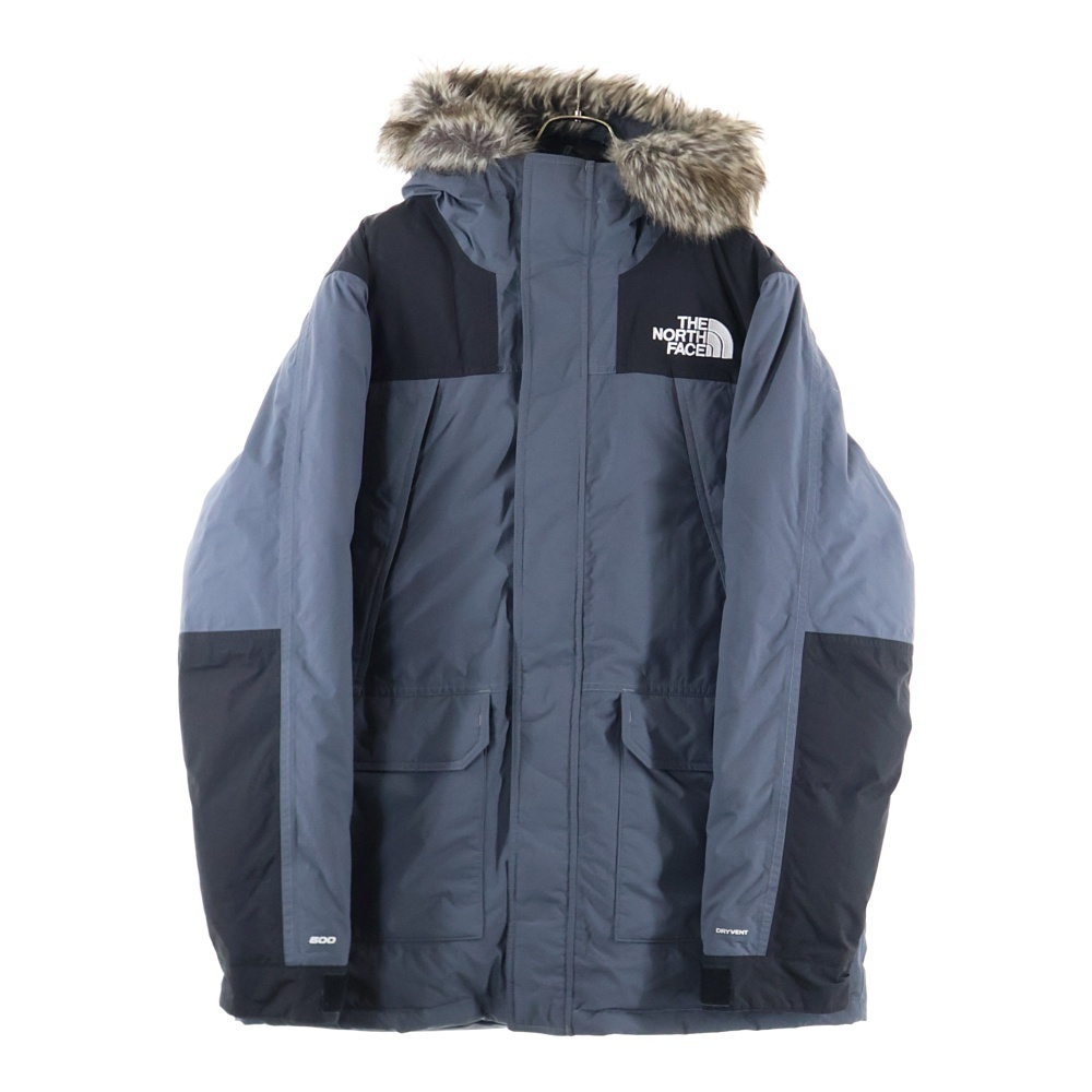 【難あり】ノースフェイス マクマード ダウンジャケット ファーフード グレー ザノースフェイス MCMURDO PARKA マクマード ファーフード付き ダウン