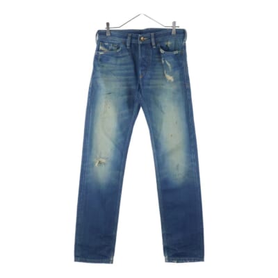 KOOL TER デニム パンツ インディゴ Bランク