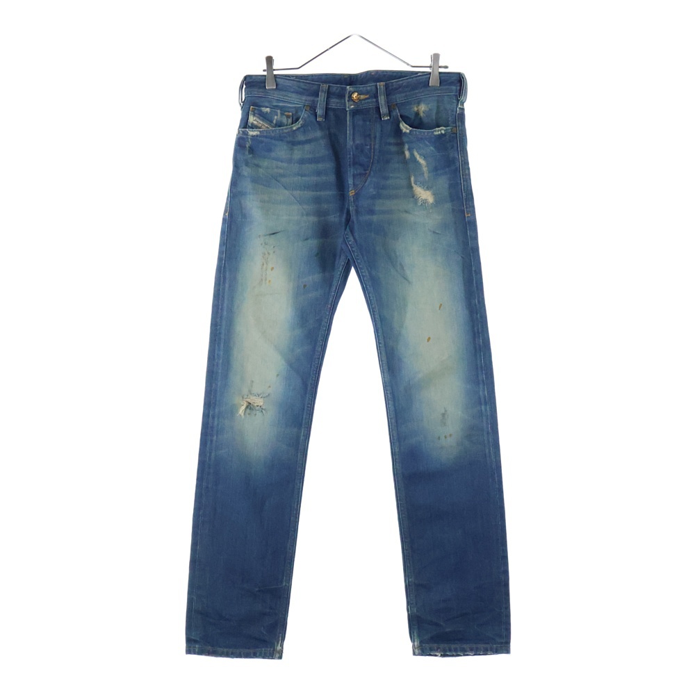 KOOL TER デニム パンツ インディゴ Bランク