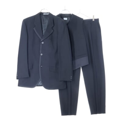 ヴィンテージ ウール混3ピースセットアップ ブラック 3411-1002 Bランク