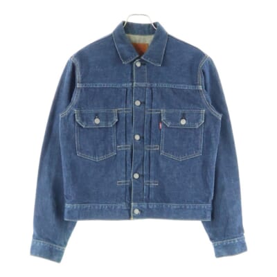 71507 2nd レプリカ復刻 BIGE ボタン裏J02 2ポケットデニムジャケット インディゴ Bランク