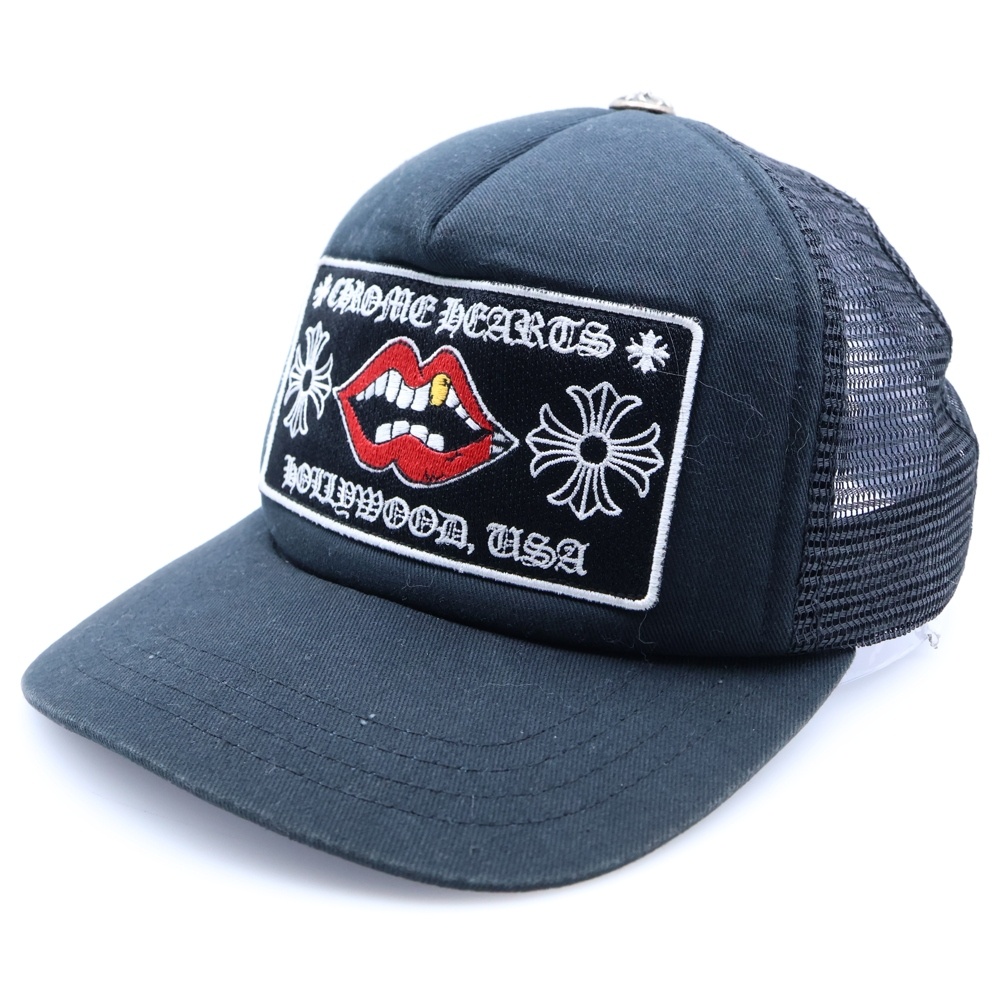 ×MATTYBOY CHOMPER TRUCKER CAP マッティボーイ チョンパー トラッカーキャップ 帽子 ブラック Bランク