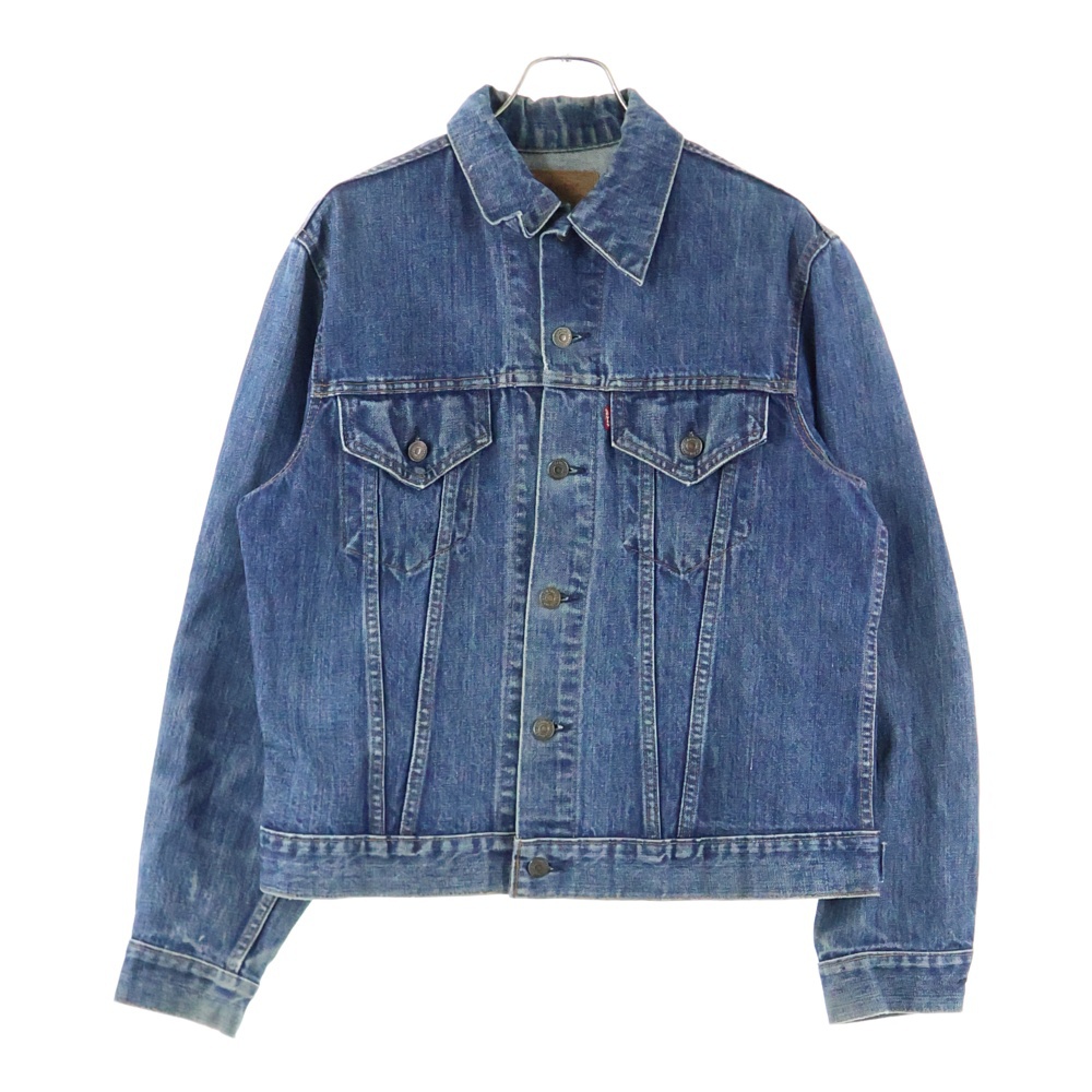 70-80s 70505 0217 4th DENIM JACKET スモールe デニム ジャケット インディゴ WPL423 Bランク