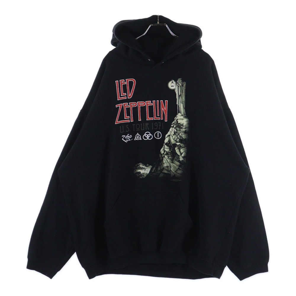 ヴィンテージ 06s LED ZEPPELIN HOODIE US TOUR 1971 レッド