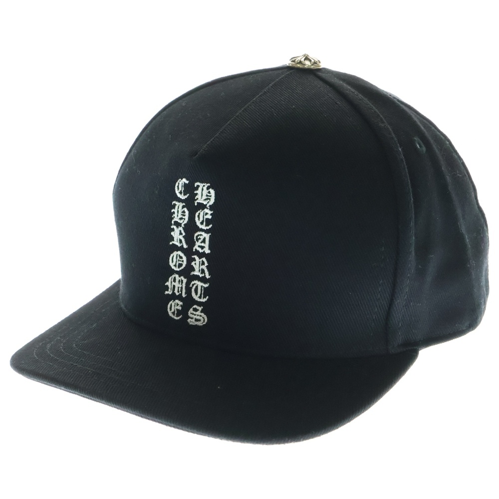 Vertical Logo Hat CHロゴ ベースボールキャップ 帽子 ブラック Sランク