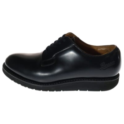 POSTMAN SHOES ポストマンシューズ レザーブーツ ローカットシューズ ブラック D214300 Bランク