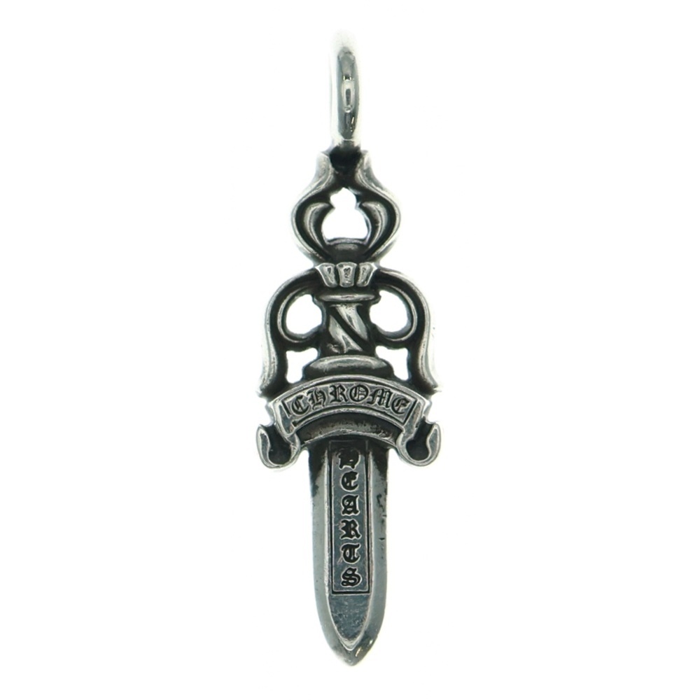 DOUBLE DAGGER ダブルダガーペンダントトップ シルバー BCA251 Bランク