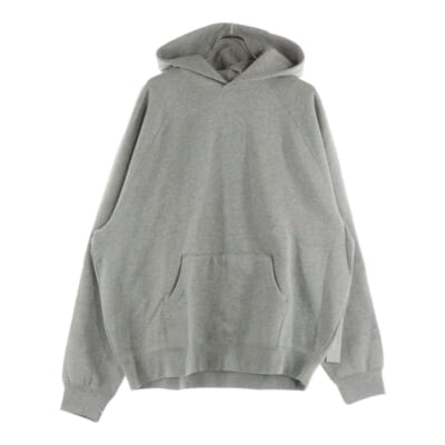 HOODIE バックラバーロゴ プルオーバースウェットパーカー フーディー グレー Sランク