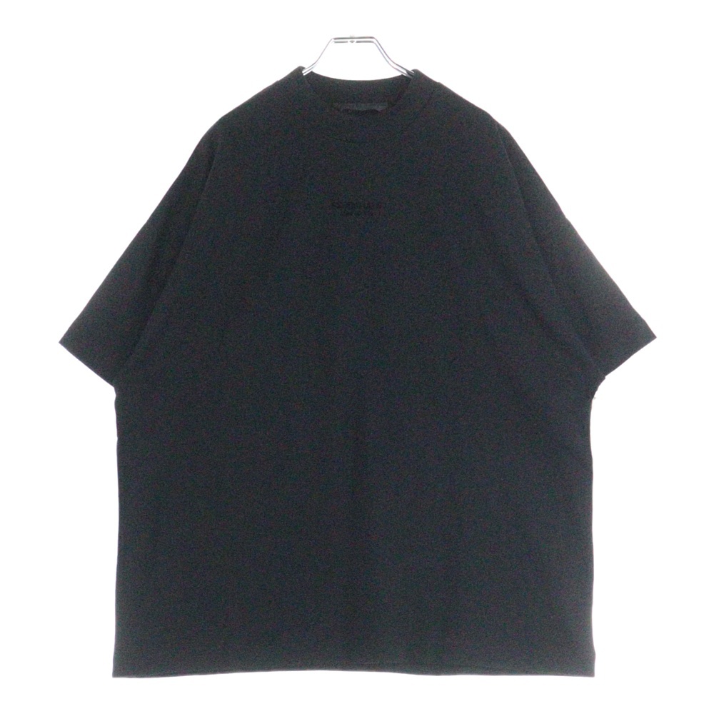 S/S T-SHIRT フロントロゴ 半袖Tシャツ ブラック Sランク