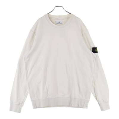 Sweatshirt ロゴワッペン クルーネックスウェットトレーナー ホワイト 721561051 Aランク