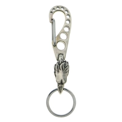 EAGLE CLIP W/CHAIN LINKS イーグルクリップ チェーンリンク キーチェーン シルバー Bランク