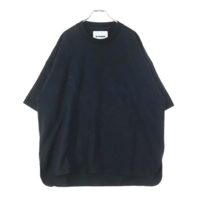 T-Shirt ロゴ刺繍 半袖Tシャツ ブラック KK JM BW 0117 Aランク