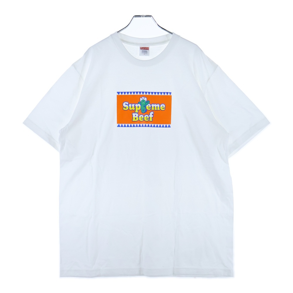 25SS Beef Tee ビーフ 半袖Tシャツ ホワイト Aランク
