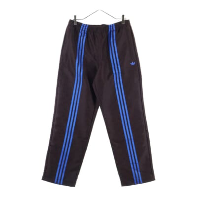 LARGE CLUB TRACKPANTS 総柄トラックパンツ ブラウン JN5970 Aランク