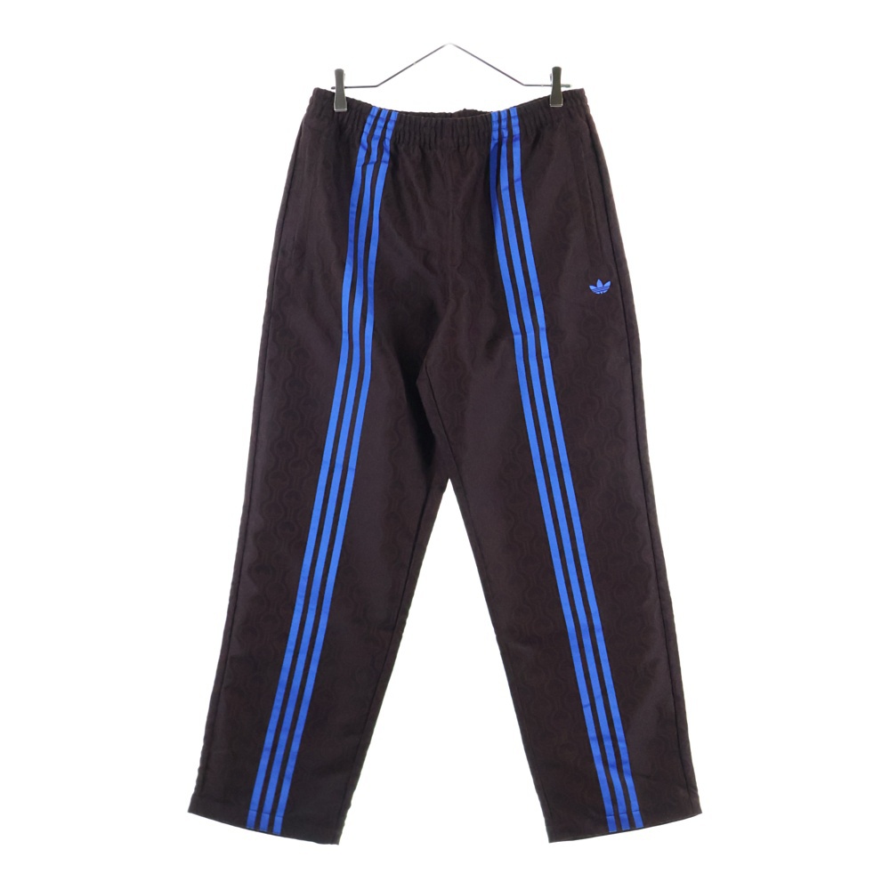 LARGE CLUB TRACKPANTS 総柄トラックパンツ ブラウン JN5970 Aランク