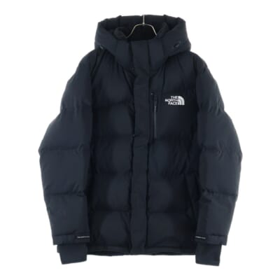 WHITE LABEL Down Jacket ホワイトレーベル フード付き ダウンジャケット ブラック NJ1DI60A Aランク