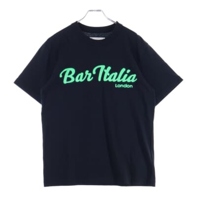 19AW BAR ITALIA TEE バーイタリア 半袖Tシャツ ブラック 19-0006S Aランク