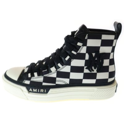 M.A. Court Checkerboard MAコートチェッカーボードスニーカー IT41 ブラック/ホワイト Aランク