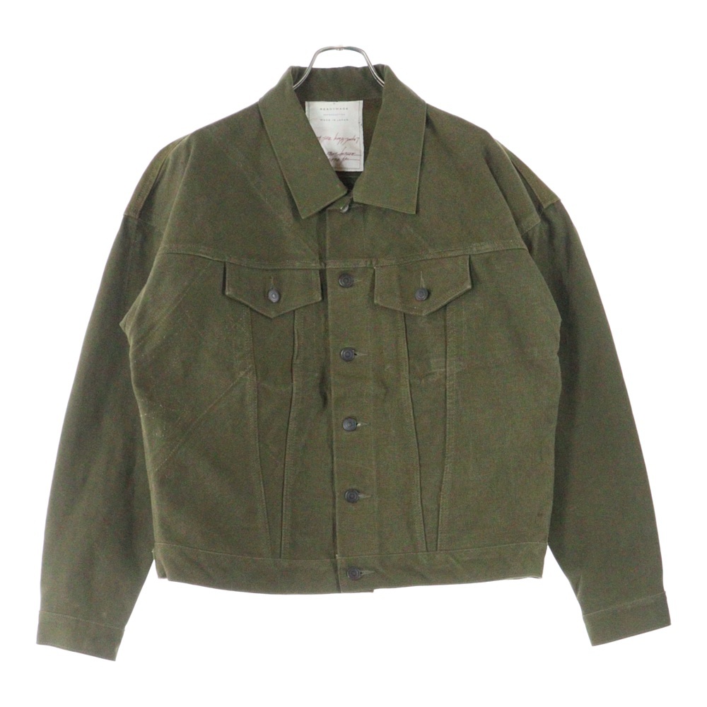 OVER SIZE WORK JACKET オーバーサイズワークジャケット カーキ Aランク