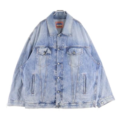 オーバーサイズ デニムジャケット インディゴ BK-UX-OUTW000016 Aランク