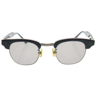 09SS The Lonesome Heroes 本人期 ウェリントンサングラス 眼鏡 アイウェア ブラック Bランク