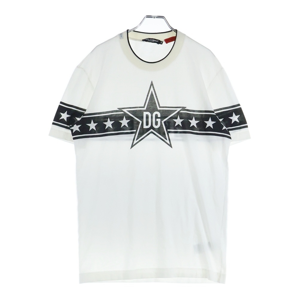 フロントロゴデザイン 半袖Tシャツ カットソー ホワイト G8KD0T F17K5 Aランク