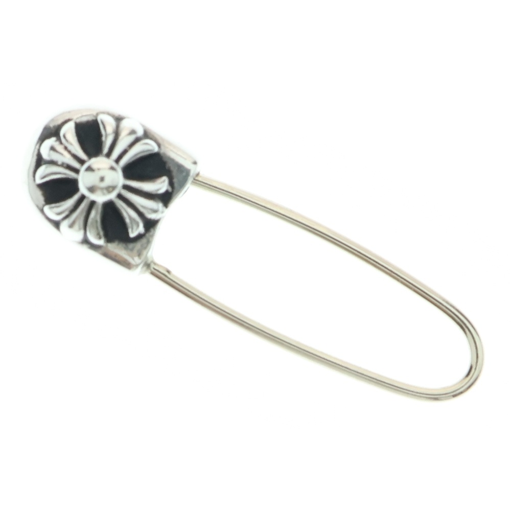 SAFETY PIN CH PLS L セーフティピン CHプラスピアス シルバー Sランク
