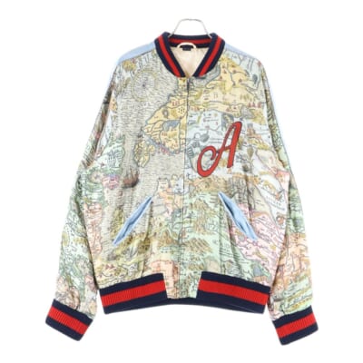 ティアン プリント シェリー ライン ジャケット スタジャン ブルゾン マルチカラー 452450 Z665C Aランク