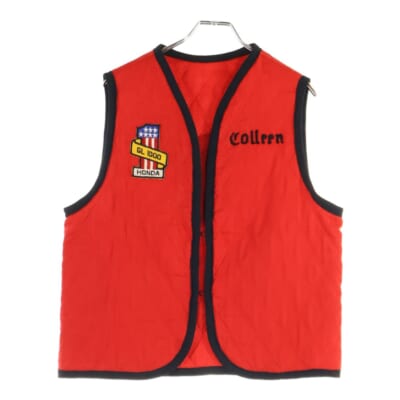 HONDA キルティング ベスト レッド Bランク