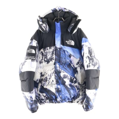 17AW ×THE NORTH FACE Mountain Baltoro Jacket ザノースフェイス マウンテンバルトロジャケット 雪山 ブルー/ホワイト ND91701I Sランク