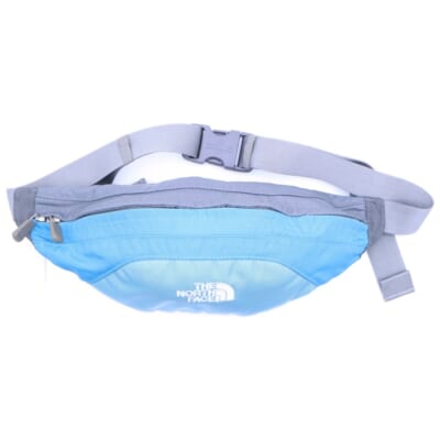 ナイロン ウエストバッグ ライトブルー Bランク