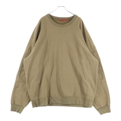 22SS Tonal Applique Crewneck トナール アップリケ スウェット ブラウン Bランク