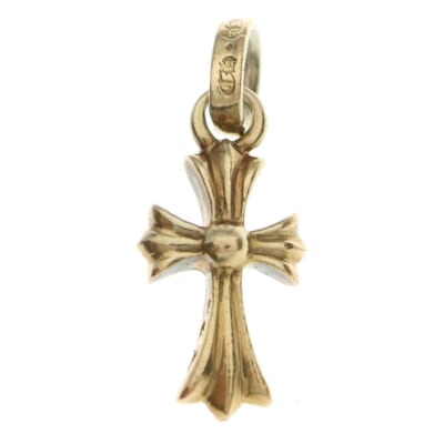 22K CRS BBYFAT ベイビーファットクロス ペンダントトップ ゴールド BCA037 Bランク