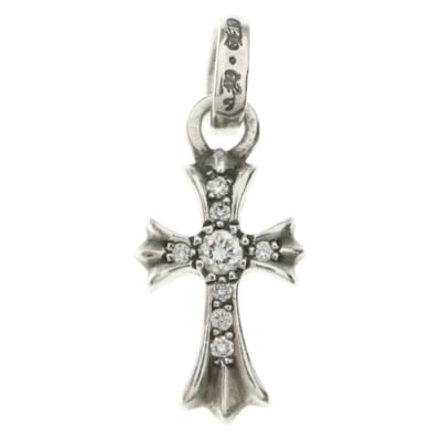 クロムハーツ ダブルダガー ネックレストップ シルバー クロムハーツ DOUBLE DAGGER ダブルダガー ペンダントシルバー