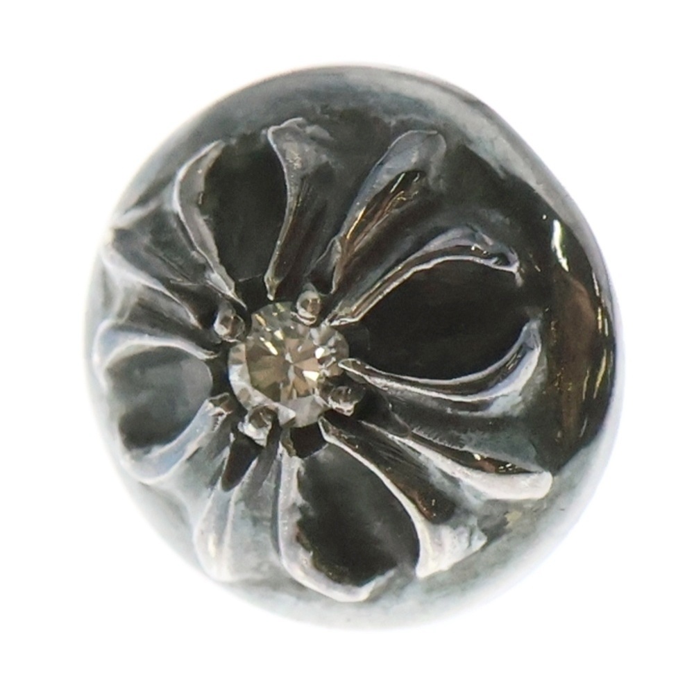 クロムハーツ STUD CRSBLL 1DIA クロスボールスタッドピアス 1ダイヤ